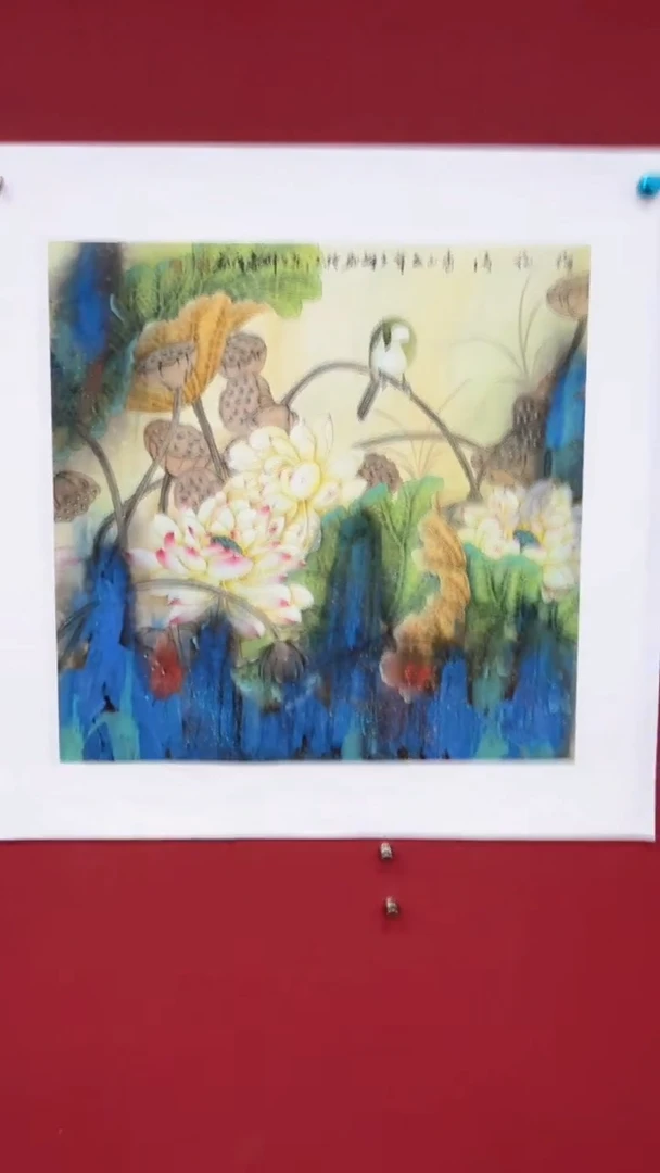 国画国画绘画山水花鸟