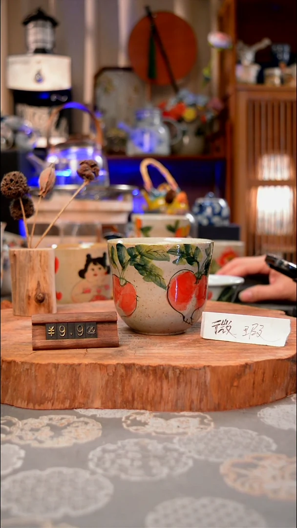 【闪购商品】杯子罗卜手工手绘手工手绘