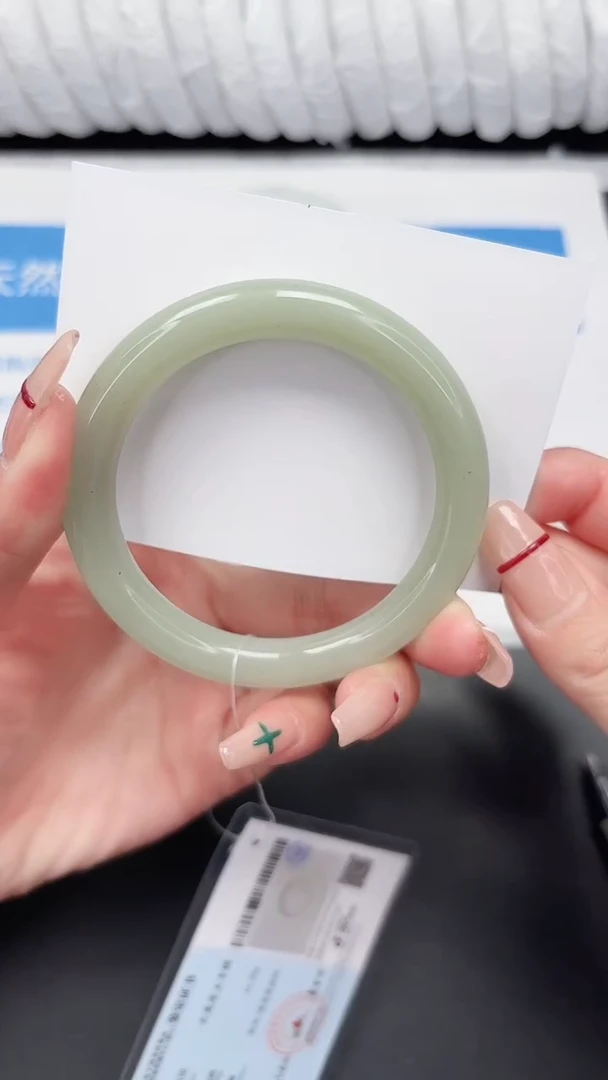 未镶嵌手镯石英质玉5-60.DY