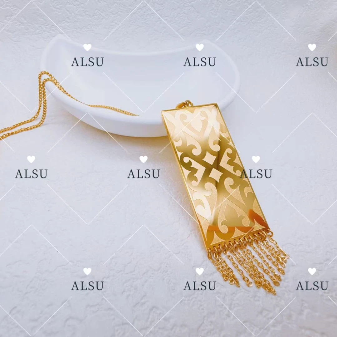 ALSU原创经典民族风轻奢毛衣链 个性简约时尚新款百搭