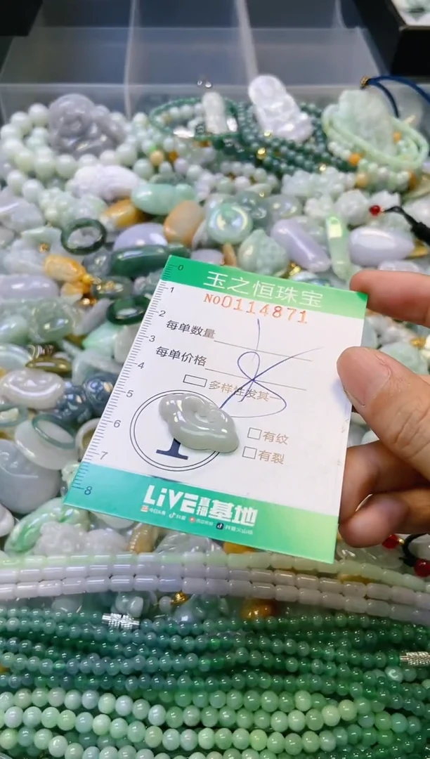 翡翠未镶嵌颈饰闪购0114871