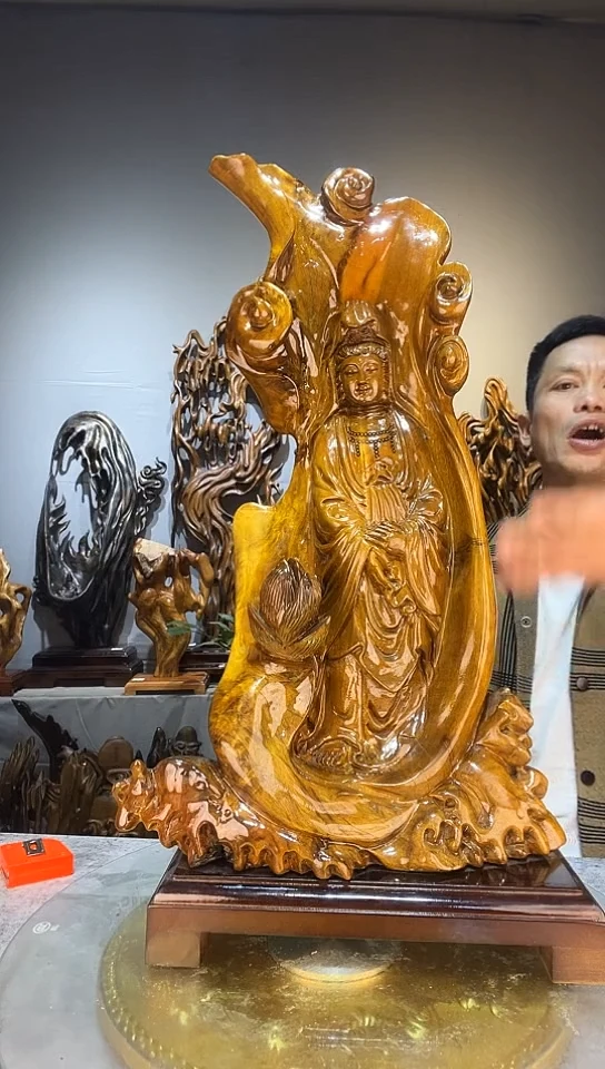 金丝楠金丝楠小叶桢楠随行摆件36