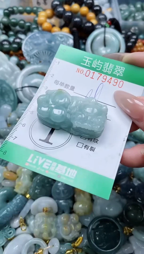 翡翠未镶嵌颈饰闪购0179490
