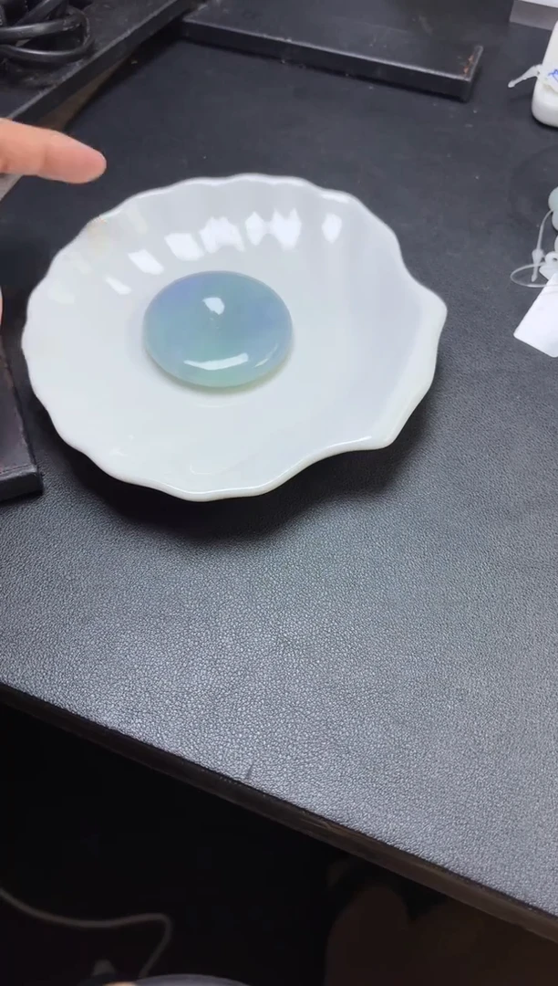 未镶嵌挂件翡翠发一件PQGJ685-2