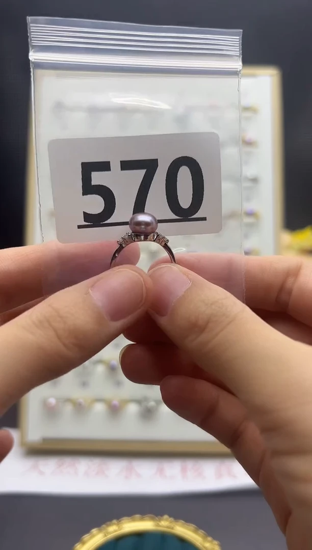 合金淡水珍珠珠宝奇石570