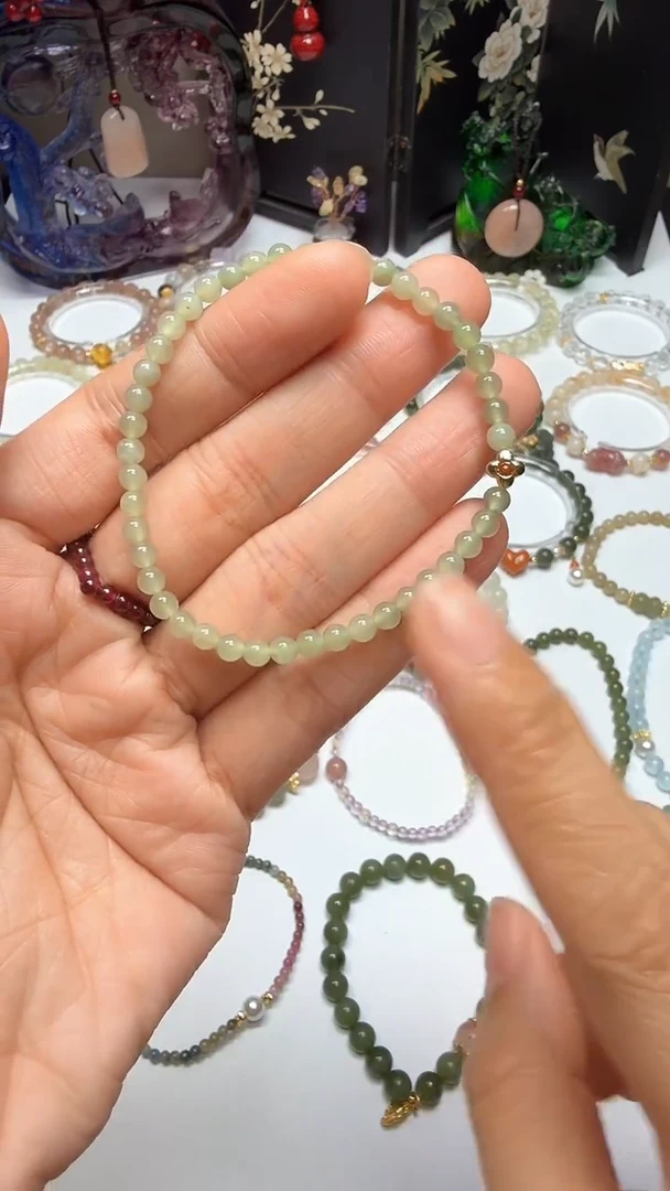 未镶嵌手链和田玉小