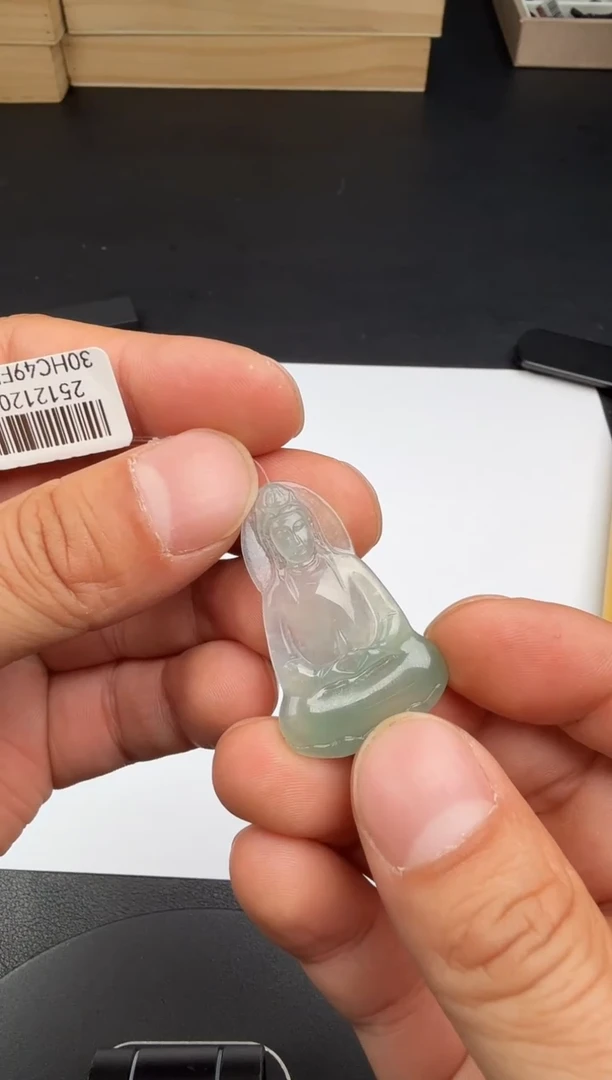 吊坠(不含链)未镶嵌翡翠翡翠饰品-73