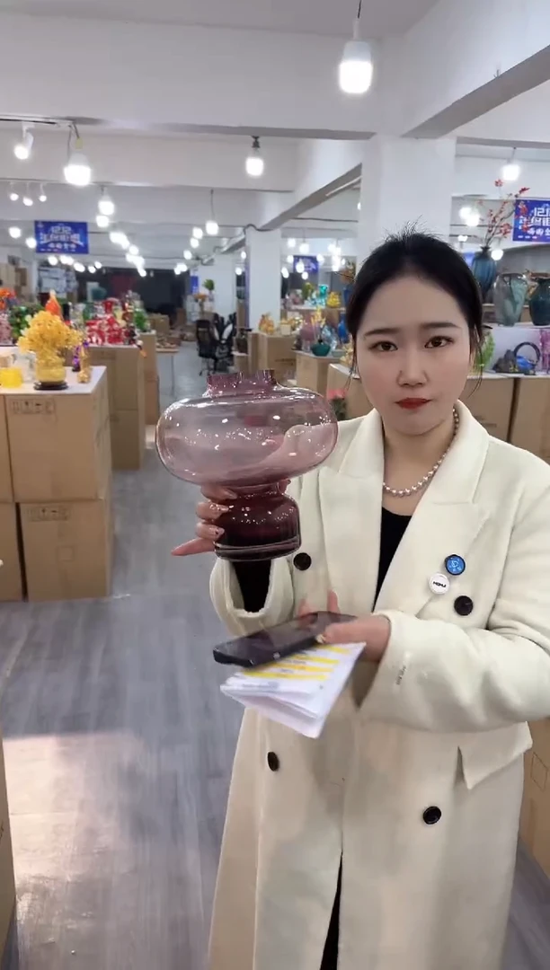 【闪购商品】琉璃简屿花器Q-品11