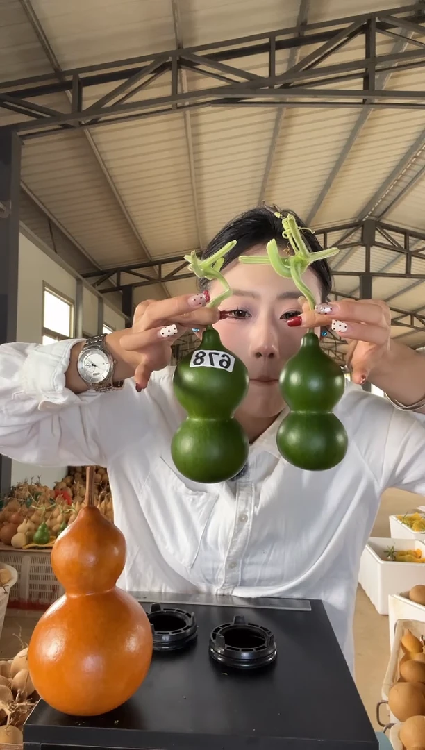 2****星678天然葫芦摆件 一物一拍龙头不保售后两个葫芦