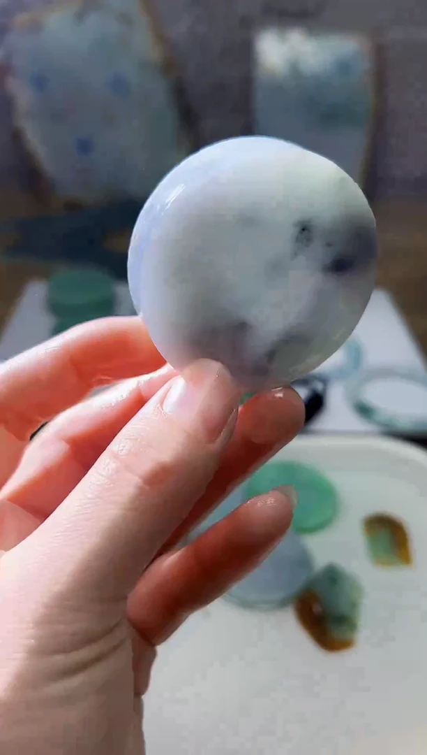 裸石翡翠天然翡翠A货余 南 639