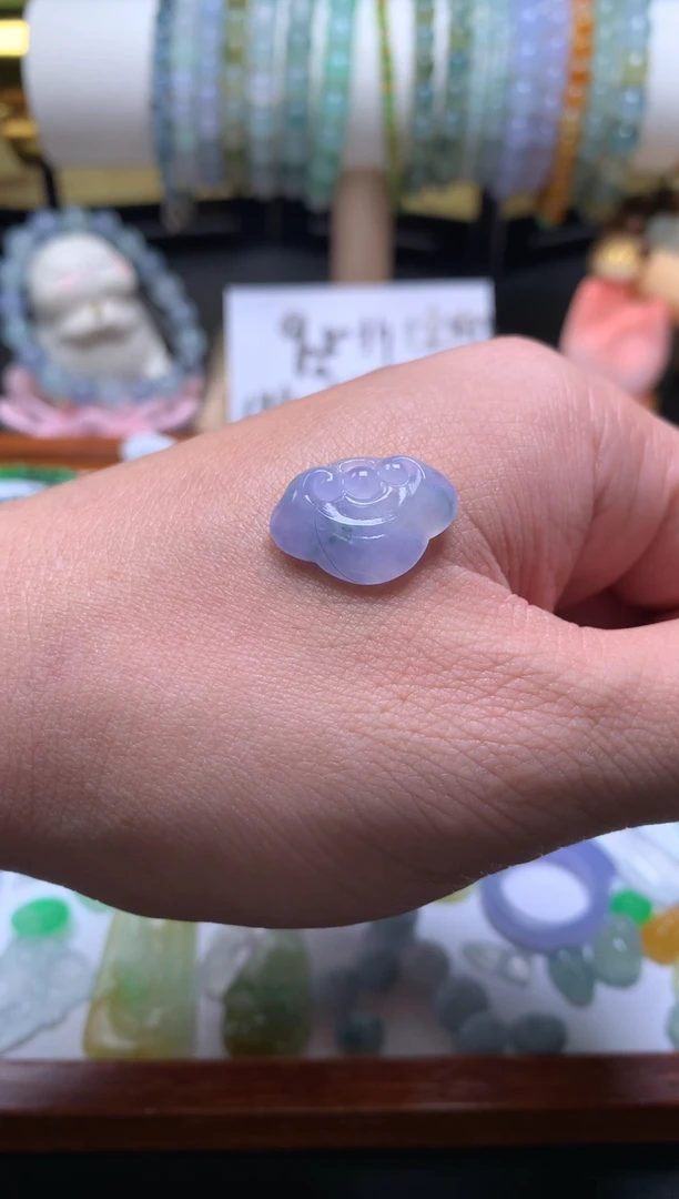 未镶嵌定制翡翠如意头