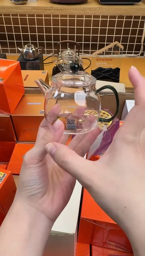 @@禾器晶彩言卿壶墨绿色