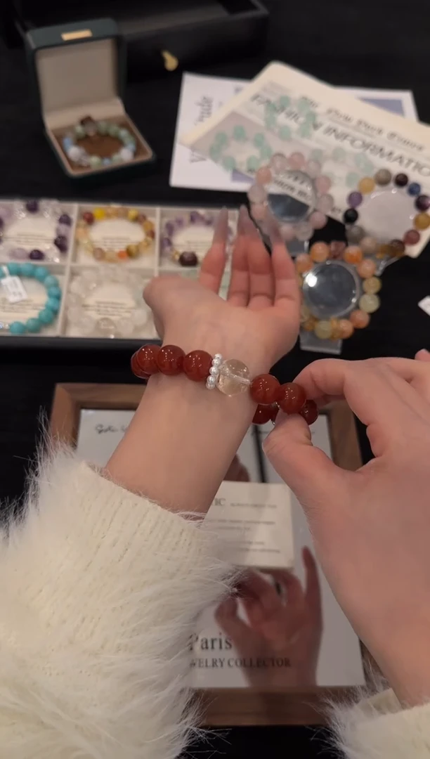 未镶嵌手链水晶圣诞限定x3458