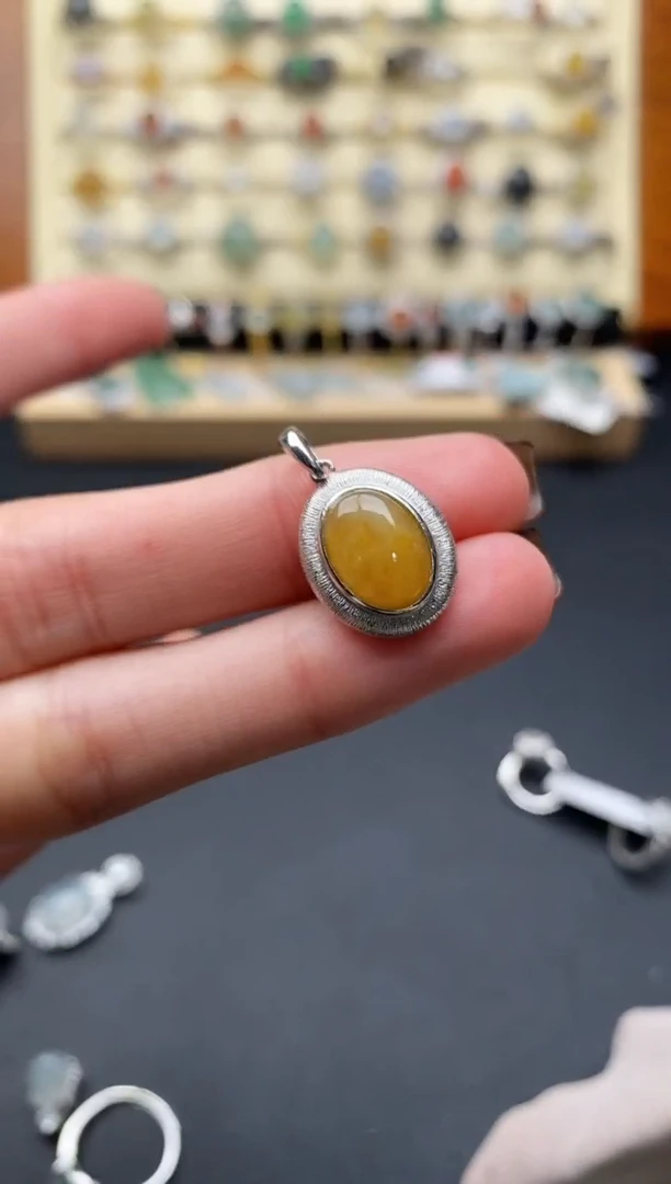 银S925镶嵌戒指翡翠33333333+10