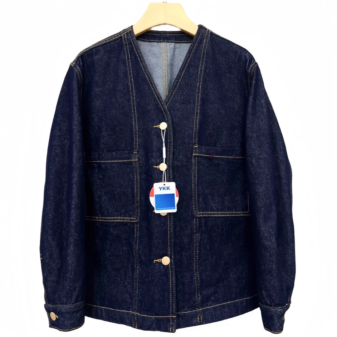 【艺洋穿搭】25年春季复古休闲牛仔外套3352YT