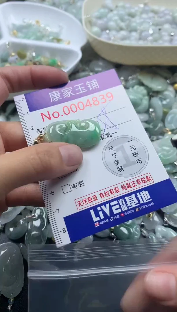 颈饰未镶嵌翡翠4839