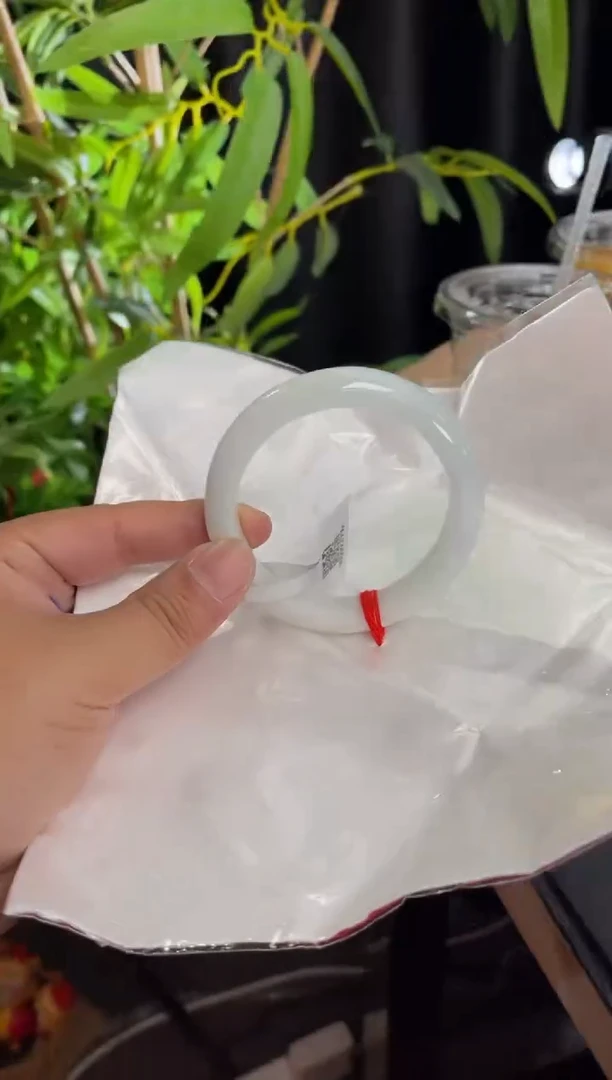 未镶嵌手镯翡翠4        圈口58