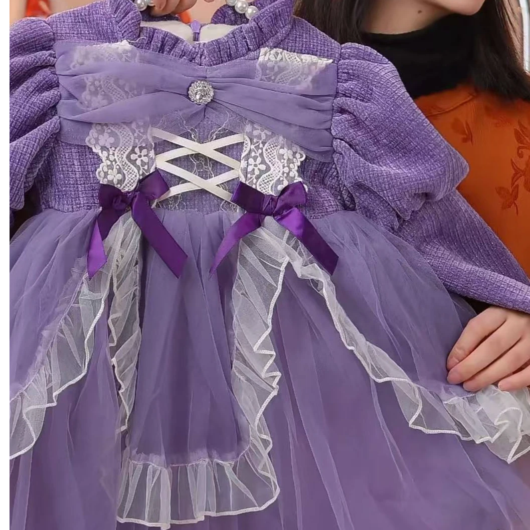 【公主系列-宫廷公主裙】加绒2025新款女童连衣裙