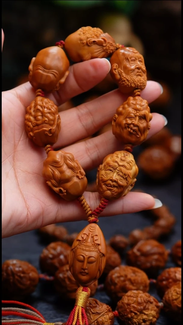 吊坠橄榄核浪**生 橄榄核