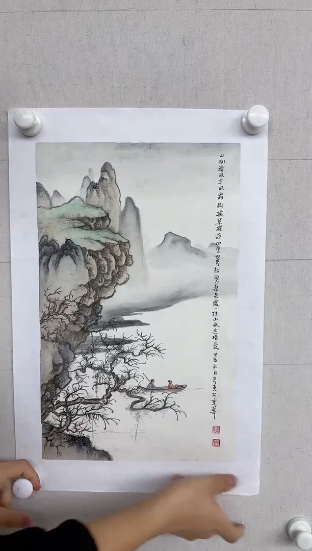 【闪购商品】国画高炳山艺术——郭老师绘画作品