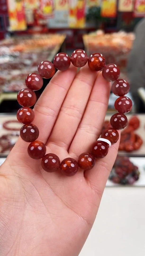 未镶嵌瓦西nxh手串11+南红玛瑙（多样式发其一）