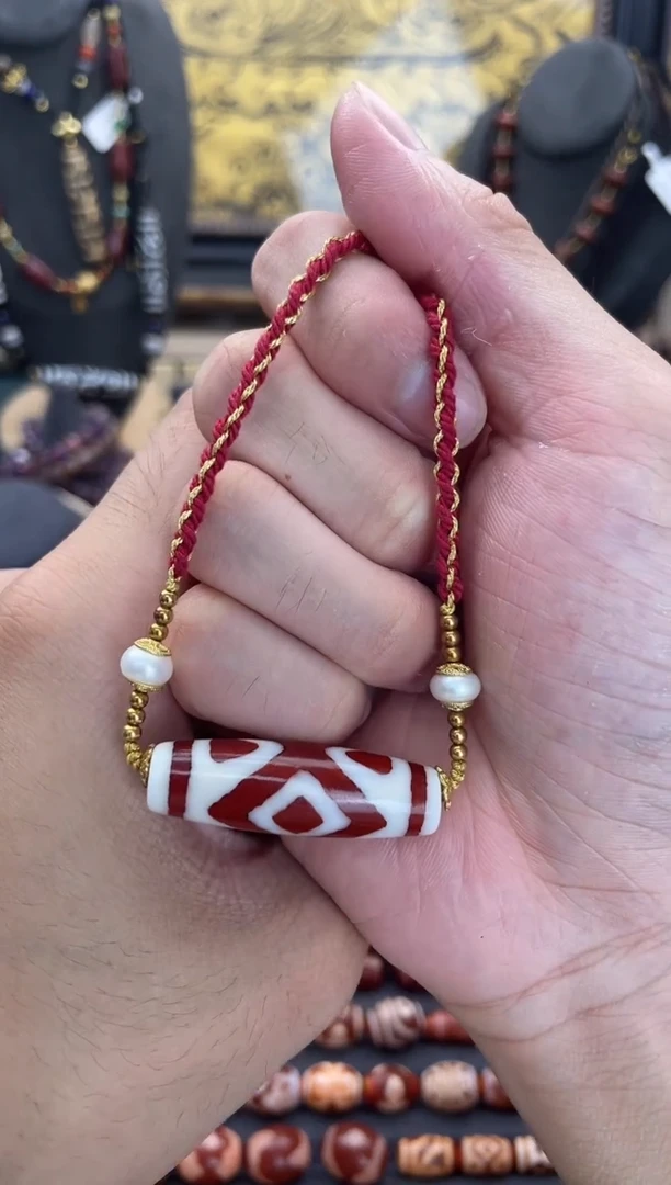 玛瑙/玉髓颈饰未镶嵌金刚二眼锁骨链