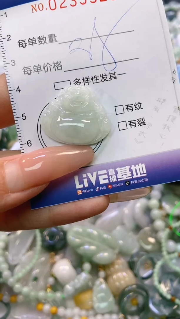 翡翠未镶嵌颈饰闪购0233926