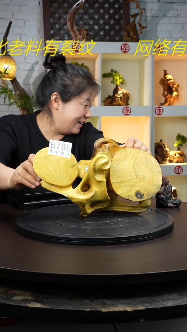 【闪购商品】木木雕云南根艺风化摆件