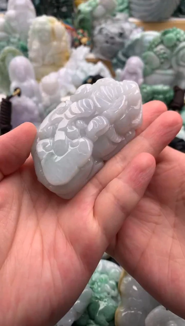 吊坠(不含链)未镶嵌翡翠1