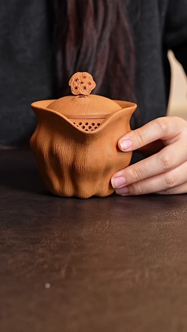 茶杯紫砂爱莲说·公道杯