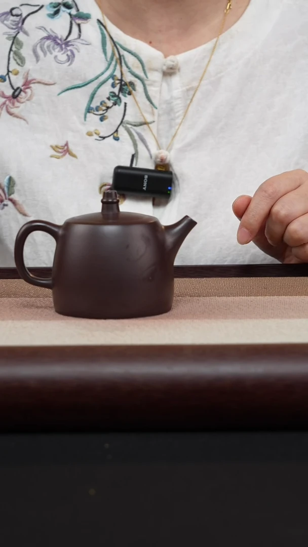 【闪购商品】紫砂茶壶汉铎-老紫泥-MH-1604