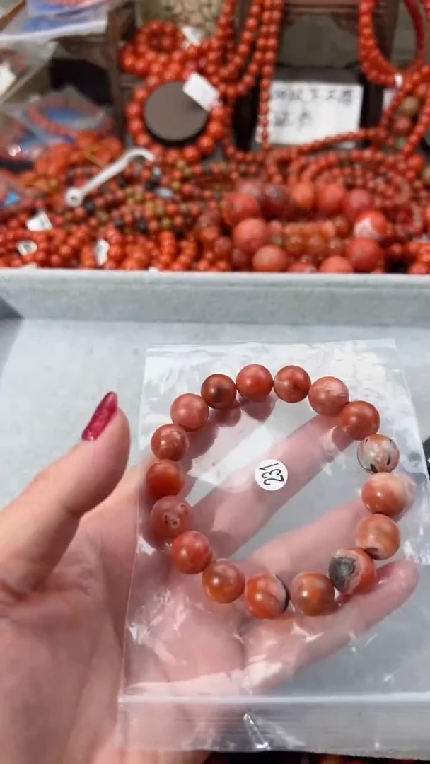 【闪购商品】南红玛瑙手串未镶嵌12