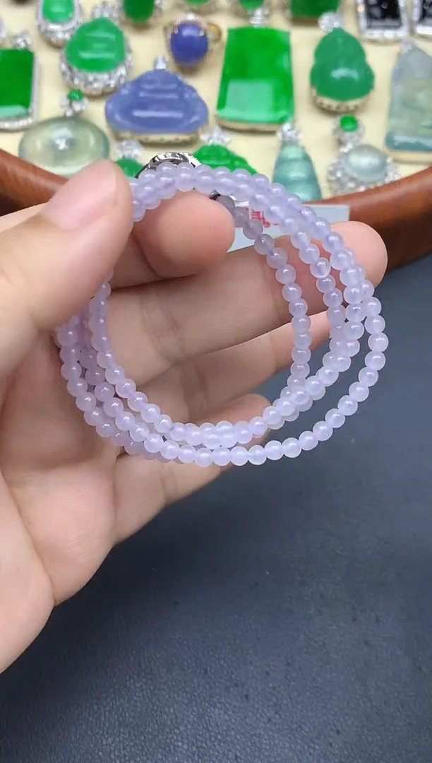 颈饰未镶嵌翡翠18-中国好珍宝