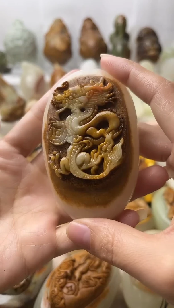 石材古青石棉纹正常不退换龙