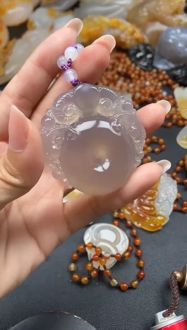 未镶嵌1玛瑙/玉髓心***随ll