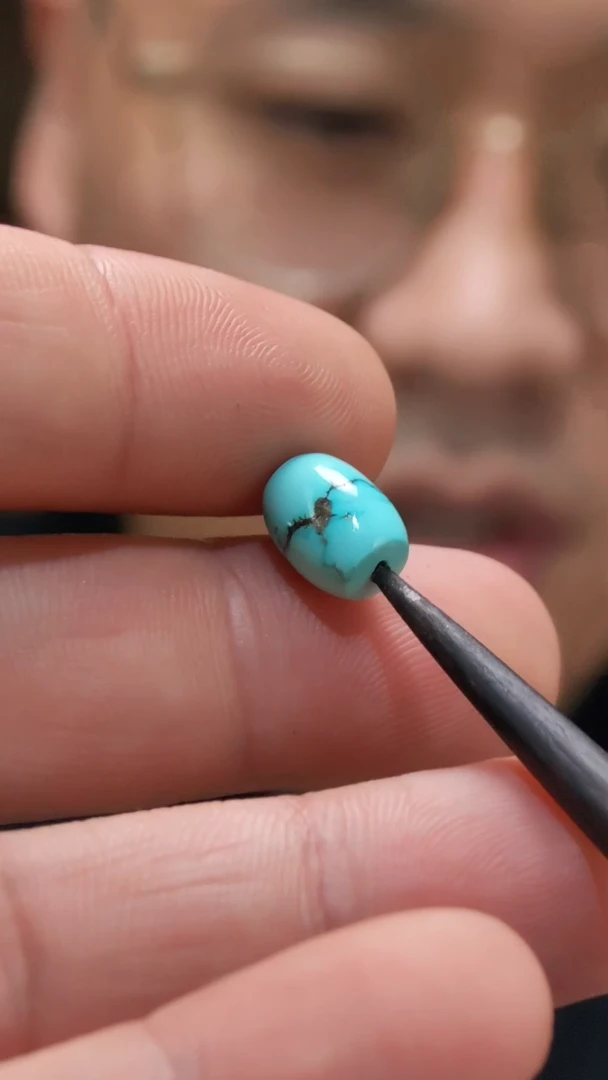 未镶嵌绿松石单珠绿松石单珠配饰WY