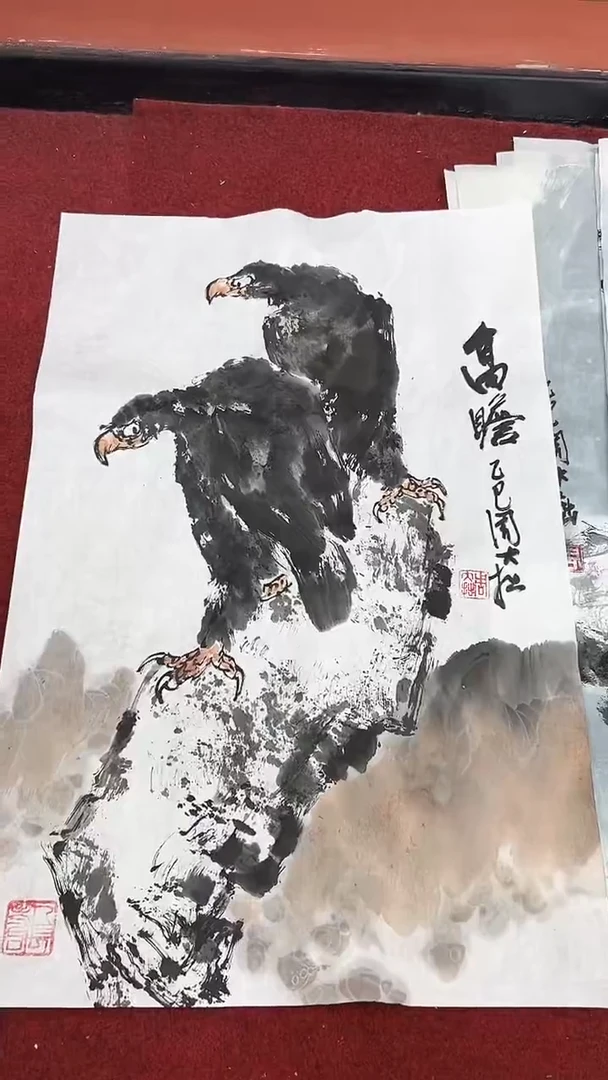 国画周大拙/国画/花鸟