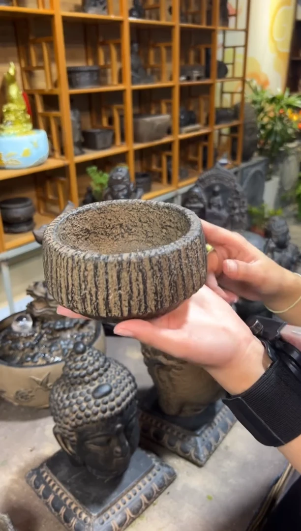 陶土【火山泥】小石钵