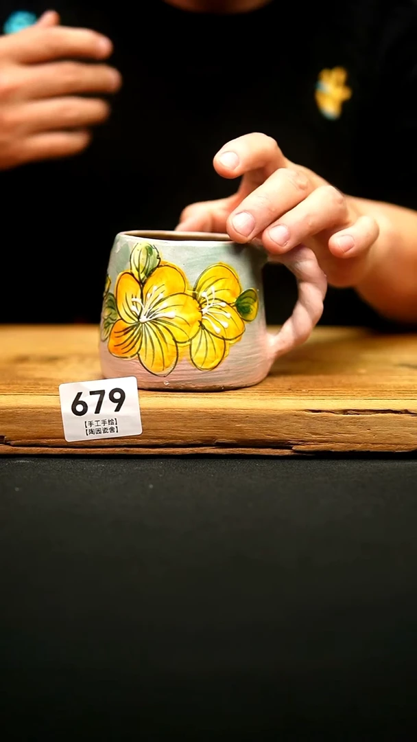 @@陶园瓷舍@@纯手工手绘@高温釉下彩