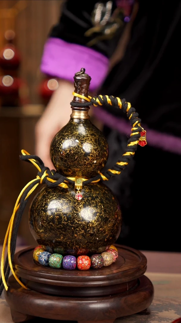【闪购商品】25易林高端工艺大漆酒葫芦--268