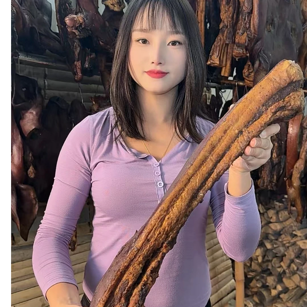 《小雪妹妹专属》高山农家烟熏腊五花