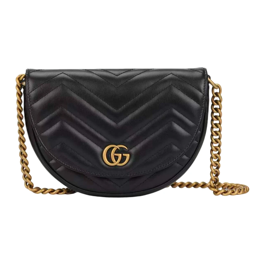 95新 GUCCI/古驰 安洁利严选链条包/0014216