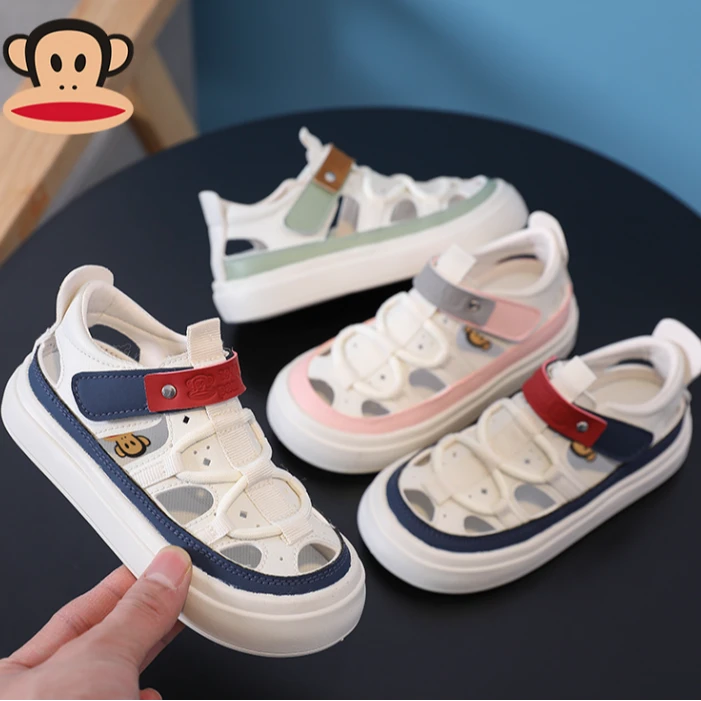 【翔语童鞋】大嘴猴童鞋2025夏款休闲鞋软底板鞋透气凉鞋3183321795