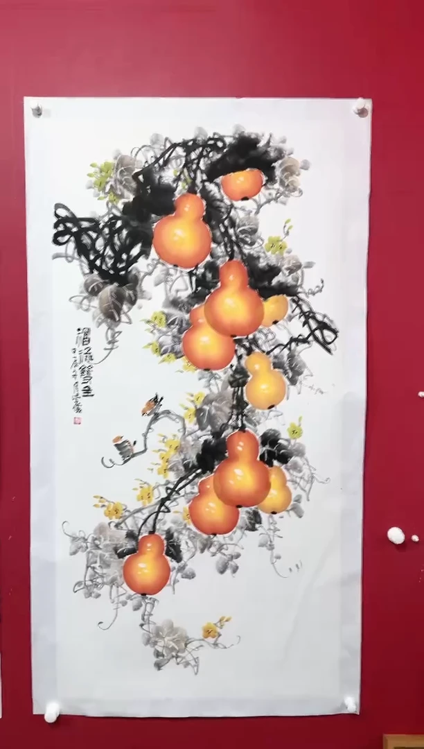 【闪购商品】绘画62林紫仪绘画作品137*68