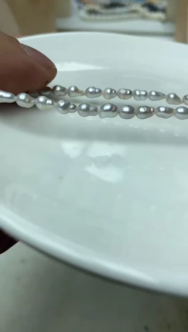 淡水珍珠未镶嵌颈饰1