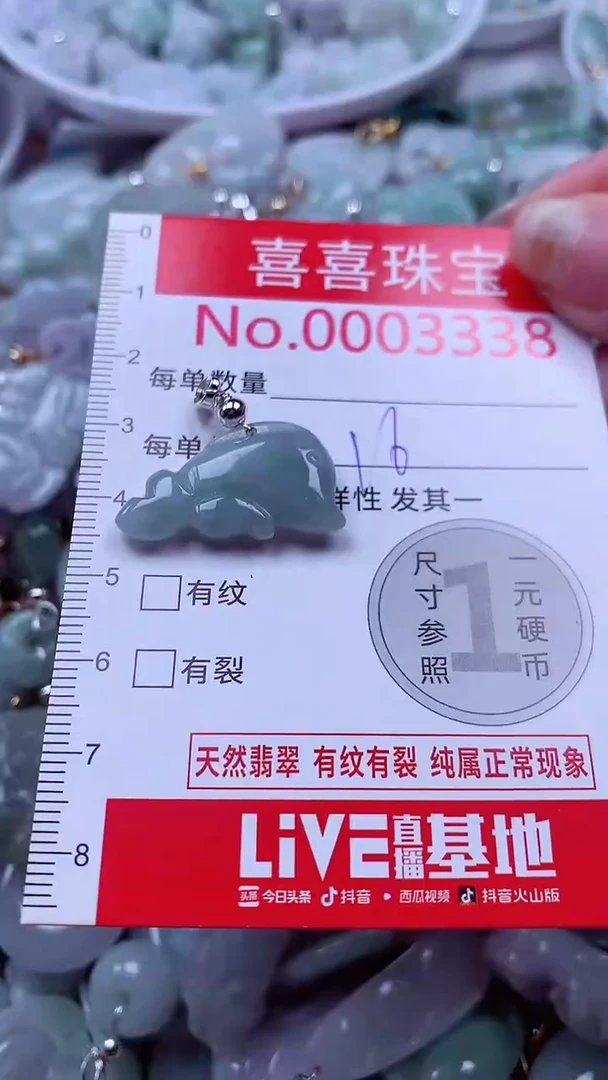 颈饰未镶嵌翡翠3338