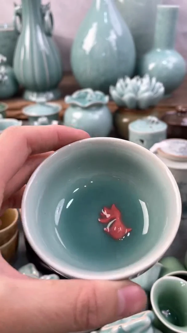 【闪购商品】特价福利 微瑕 慧仙青瓷