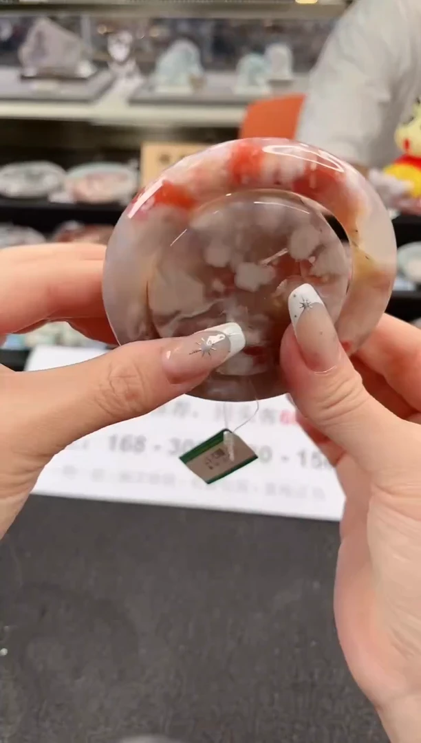 未镶嵌手镯石英质玉尘*丷圈口（赠品镯心）