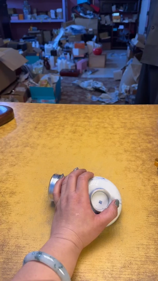 瓷器瓷器瑕疵老破旧9黑瓶碗