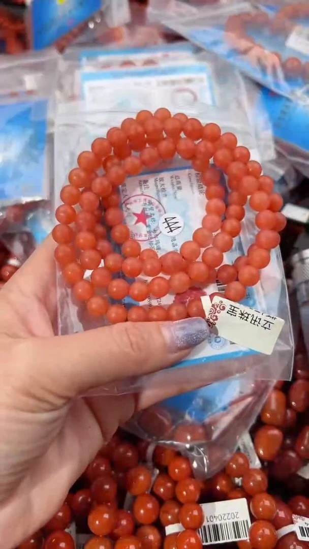 【闪购商品】南红玛瑙手串未镶嵌7+